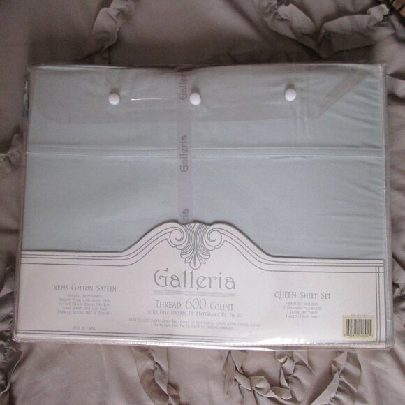 Queen 100% cotton sheet set